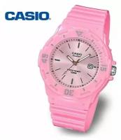 Наручные часы CASIO Collection LRW-200H-4E4, черный, розовый