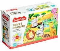 Пазл Baby Toys First Puzzle Кто живет в Джунглях 30 элементов