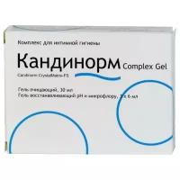 Кандинорм Complex Gel CrystalMatrix-FS гель очищающий, гель восстанавливающий, 3 шт