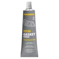 9916 Gasket Maker Transparent 85 гр. Прозрачный силиконовый герметик (от -40 С до +180 С), 2410, Mannol