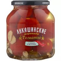 Томаты "Лукашинские" марин. по-дерев. с хрен. и чесн. 670г