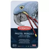 Набор карандашей пастельных Derwent Pastel 12шт мет короб 32991