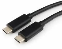 Кабель Cablexpert USB Type-C - USB Type-C (CCP-USB3.1-CMCM-2M), 2 м, черный