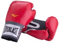 Перчатки тренировочные Everlast PU Pro Style Anti-MB 14oz красные