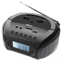 Радиоприемник Ritmix RBB-020 Bluetooth, 6 Вт, usb microSD FM, AM, SW, 220 В . аккумулятор