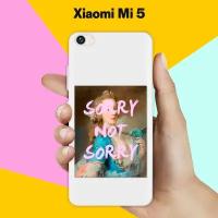 Силиконовый чехол на Xiaomi Mi 5 Sorry / для Сяоми Ми 5