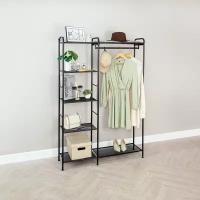 Гардеробная система Зми "Валенсия 1" (VALENCIA 1 clothes rack) черный