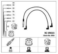 Комплект проводов зажигания Ngk 0954 для VW Corrado, Golf III, Passat, Vento