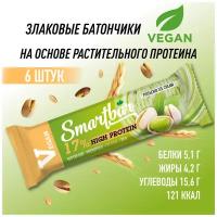 Батончик мюсли "Фисташковое мороженое" SmartBar Protein Vegan 30г (6шт)