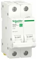 Автоматический выключатель Systeme Electric (schneider Electric) SCHNEIDER ELECTRIC RESI9 (АВ) С 10А 2P 6000А, R9F12210