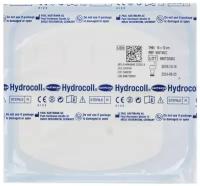 Повязка Hydrocoll thin (Гидроколл тин) гидроколлоидная самофиксирующаяся тонкая для заживления ран 10х10см, 900758 (10 штук)