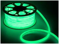 Неоновая светодиодная лента B&B 5м, 5х12мм, 12V DC, 120 LED/m, IP 67, гибкий неон, Зеленый