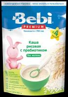 BEBI PREMIUM Каша Рисовая Низкоаллергенная с Пребиотиками б/м {с 4 мес.} 200г