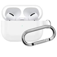 Чехол для Apple AirPods Pro силиконовый InnoZone Hang Case - Белый (APP-20C-MK-01)