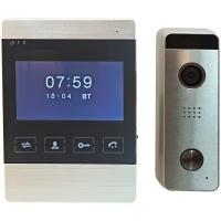 Проводной видеодомофон Seon B-430-S с записью по движению в облако или на карту памяти, домофон в квартиру, в частный дом, видеозвонок