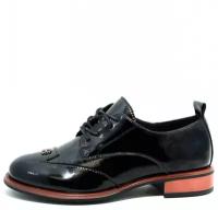 Bonavi 2C9-37-501V женские туфли закрытые черный натуральный лак, Размер 41