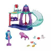 Игровой набор Enchantimals Шейда Морская Львица Большой аквапарк, HCG03 фиолетовый/розовый/бежевый