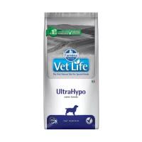 Сухой корм для собак Farmina Vet Life Canine UltraHypo с пищевой аллергией и атопией, ультра гипоаллергенный, 2 кг