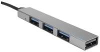 Хаб-разветвитель Type C на 1X-USB 3.0 и 3x-USB 2.0, ноутбуки, ультрабуки, Macbook, планшетные ПК и ПК с разъемами Type C