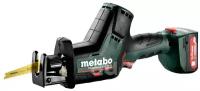 Пила сабельная аккумуляторная Metabo SSE12BL 12В Li 4Ач 3000ход/мин 2акк