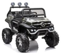 RiverToys Автомобиль Mercedes-Benz Unimog Mini P777BP, камуфляж