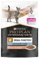 Влажный корм для кошек Pro Plan Veterinary Diets NF при патологии почек, с лососем 85 г (кусочки в соусе)