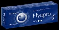 Hyapro протез синовиальной жидкости 2% шприц, 40 мг/2 мл