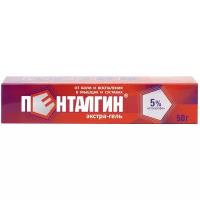 Пенталгин экстра-гель гель д/нар. прим., 5%, 50 г