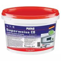 PUFAS Superweiss матовая белый 5 л 7.5 кг