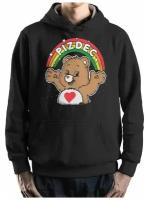 Худи DS Apparel Pizdec Bear / Нецензурный Медведь Мужской черный 52