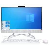 23.8" Моноблок HP AIO 24-df1014ur 3B4L5EA, 1920x1080, Intel Core i3-1125G4 2 ГГц, RAM 4 ГБ, SSD 128 ГБ, Intel UHD Graphics, Windows 10 Home, белый