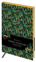 Ежедневник Greenwich Line Vision. Wild life недатированный, искусственная кожа, А5, 136 листов, зеленый, цвет бумаги тонированный