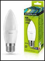 Светодиодная лампа Ergolux LED-C35-11W-E27-6K