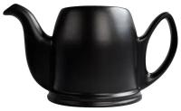 Чайник заварочный на 2 чашки без крышки, фарфор, черный матовый, 150450, Guy Degrenne