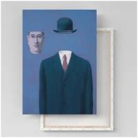 Картина на холсте с подрамником / Magritte Rene / Магритт Рене - Пилигрим, 1966