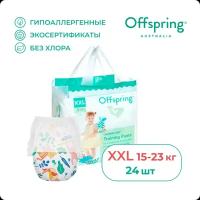 Offspring трусики XXL (15-23 кг), 24 шт., джунгли