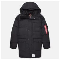 Мужская куртка парка Alpha Industries N-3B Quilted чёрный, Размер S