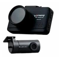 Видеорегистратор VIPER X-Drive Wi-FI Duo c салонной камерой, 2 камеры, GPS, ГЛОНАСС, черный