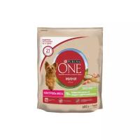 Purina One Сухой корм для взрослых собак малых пород с индейкой и рисом Здоровый вес 12363219 0,6 кг 37480 (10 шт)