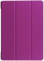 Чехол-обложка MyPads для Huawei MediaPad M2 10.0 M2-A01W/L 10.1 тонкий умный кожаный на пластиковой основе с трансформацией в подставку фиолетовый