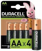 Duracell Аккумулятор HR6-4BL 2400мА. ч предзаряженные (блист.4шт) Duracell Б0014863