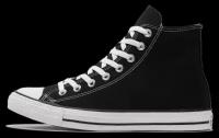 Converse Кеды Chuck Taylor All Star HI Top 132170C EU 41 USm 7.5 USw 9.5 СМ 26, черный