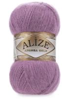 Пряжа для вязания ALIZE 'Angora Gold', 100г, 550м (80%акрил, 20%шерсть) ТУ, 5 мотков