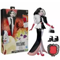 Hasbro Кукла Hasbro Disney Villains Круэлла Де Виль, 28 см, F4563