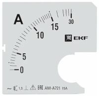 Шкала сменная для A721 15-5А-1,5 EKF PROxima