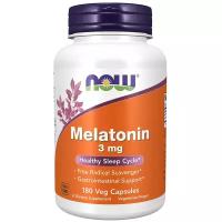 NOW Melatonin 3 mg 180 vcaps