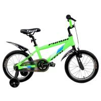 Детский велосипед Tech Team Panda (18"), неоново-зеленый