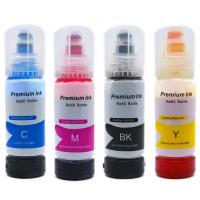 Чернила 103 для Epson L3210, L3211, L3250, L3251, L3256, L3260, L3266, L3200, L5290, L5296 (Фабрика Печати Ecotank), водные, InkStar, комплект 4 цвета