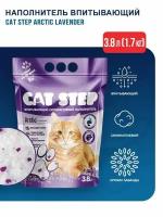 Впитывающий наполнитель Cat Step Arctic Pink, 3.8 л