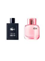 Lacoste L`Homme Intense, Lacoste L.12.12 Pour Elle Sparkling 2 по 5 мл